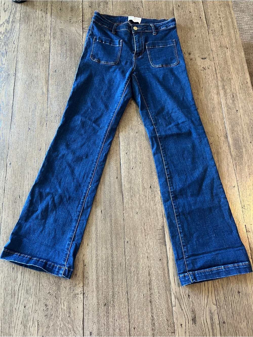 La Petite Étoile Paris Dark Wash Bootcut Jeans FR 38 / M